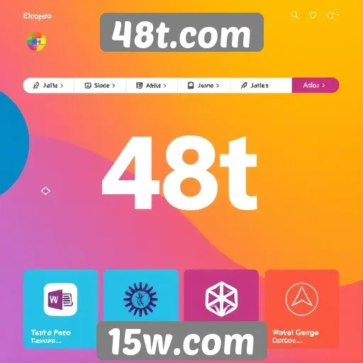 Experiência de usuário no 48t.com é intuitiva e acessível